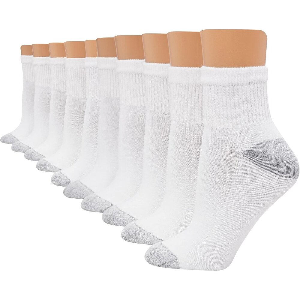 Women's Ankle, Moisture-Wicking Socks for Women, Cushioned Athletic Ankle Socks,